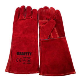 Găng da con ngựa Usafety mỹ tiêu chuẩn CE 16 in 40cm GT615-146Găng da con ngựa Usafety mỹ tiêu chuẩn CE 16 in 40cm GT615-146