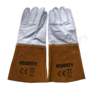 Găng da hàn tích dài da dê Usafety mỹ tiêu chuẩn CE 14 in 33cm GT615-148