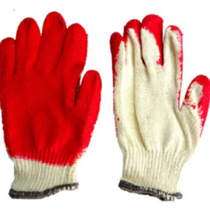 Găng phủ đỏ 50g màu trắng GT615-260