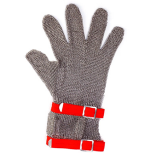 Bao tay chống cắt inox 5 ngón loại dài 30cm GT615-128